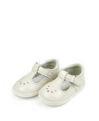 Girls' Angel Dottie Scalloped T-Strap Mary Jane - Baby by L'AMOUR SHOES