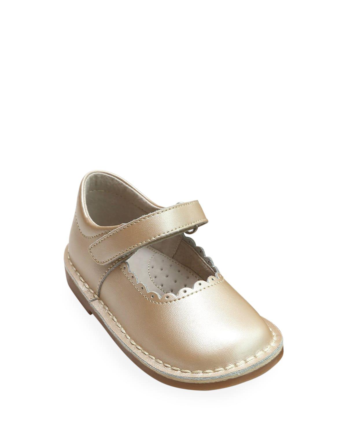 Girl's Caitlin Scalloped Mary Jane, Toddler/Kids by L'AMOUR SHOES