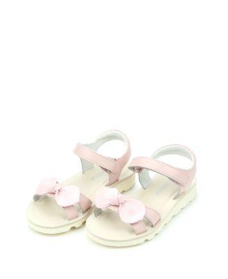 Girls' Leigh Knotted Bow Sandal - Toddler by L'AMOUR SHOES