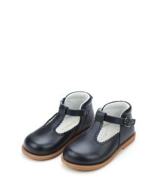 Girls' Louise Scalloped T-Strap Mary Jane - Baby by L'AMOUR SHOES