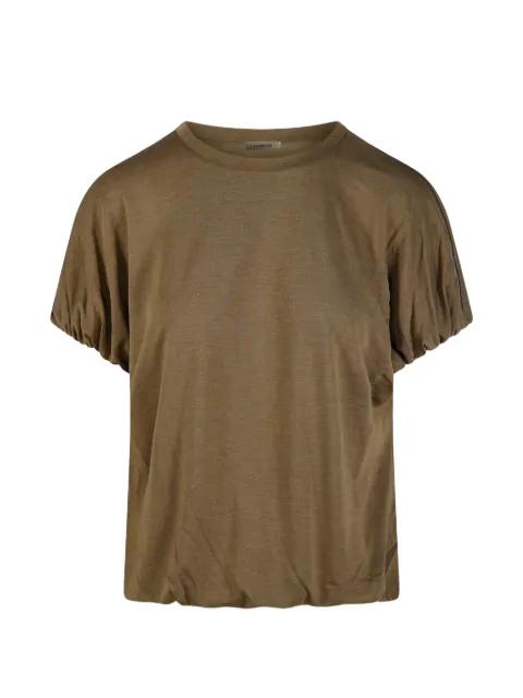 Ballon-sleeve T-shirt by LAMRONS