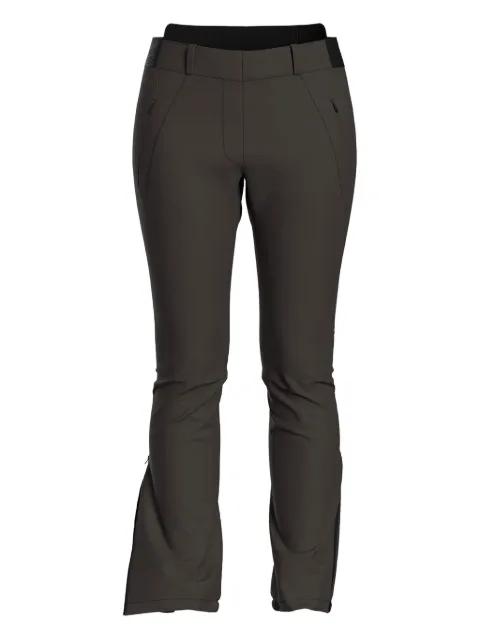 Michelle zip-detail trousers by LAMUNT