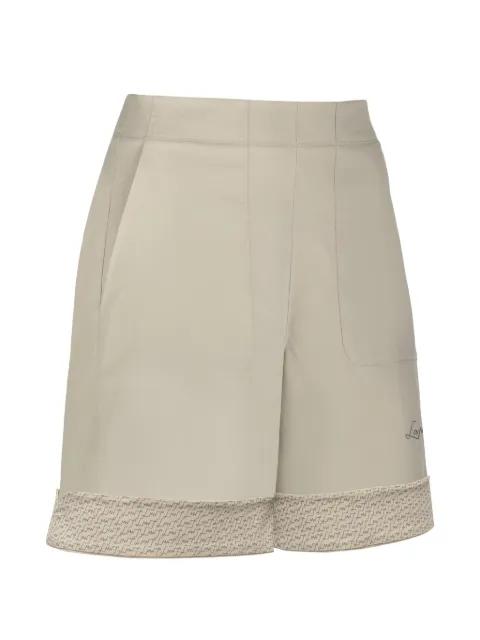 logo-detail shorts by LAMUNT