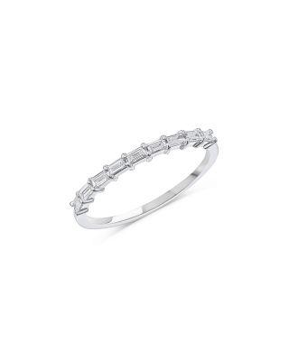Baguette Diamond Stack Ring in 14K Yellow or White Gold by LANA
