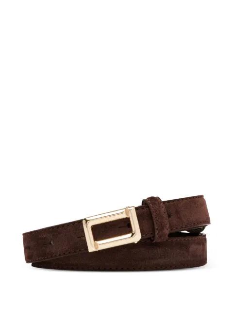 Angele adjustable buckle belt by LANCEL