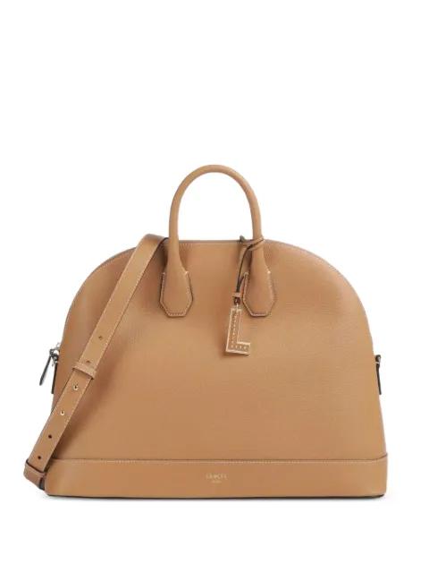 Belleville Bugatti top-handles leather bag by LANCEL