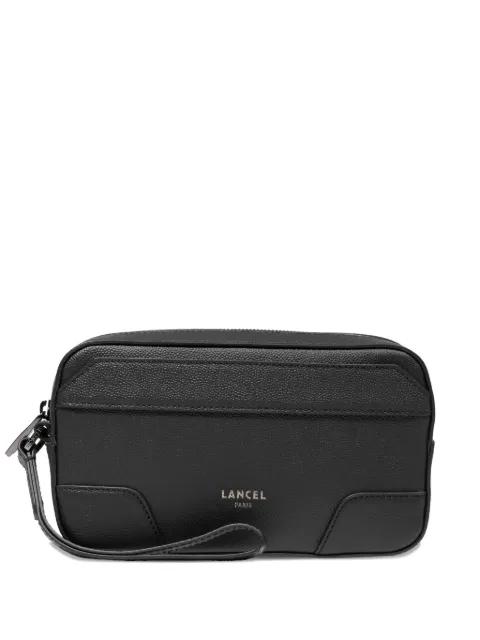 Charlie leather clutch bag by LANCEL