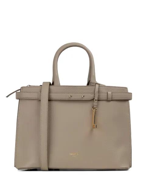 Faubourg top-handle leather tote bag by LANCEL