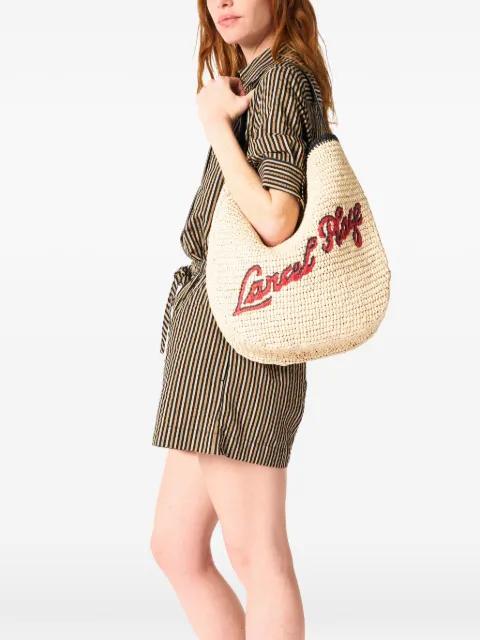 M logo-detail shoulder bag by LANCEL