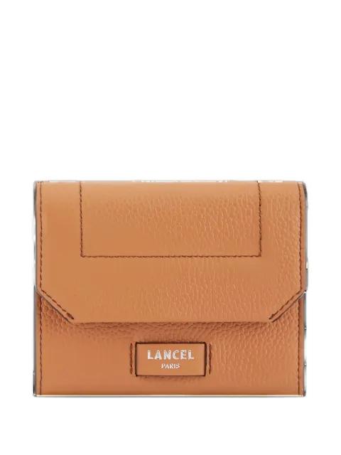 Minon flap compact wallet by LANCEL
