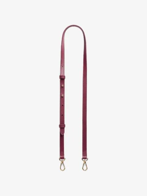 Mistral Rollable leather shoulder strap by LANCEL