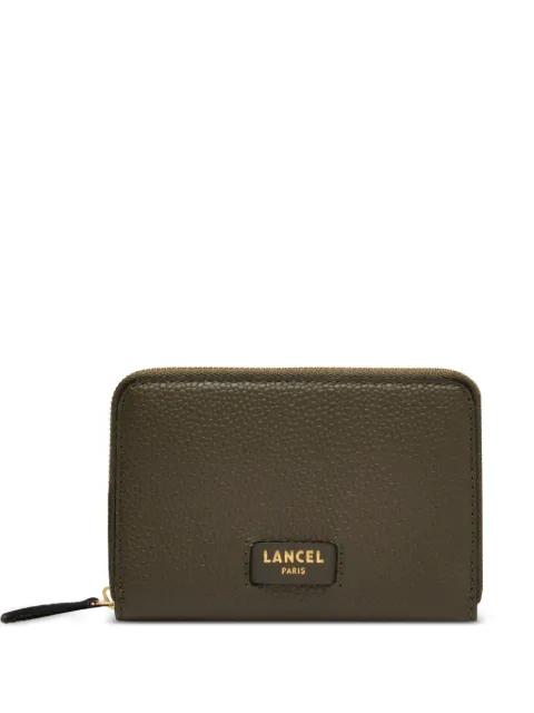 Ninon grained zip around wallet by LANCEL