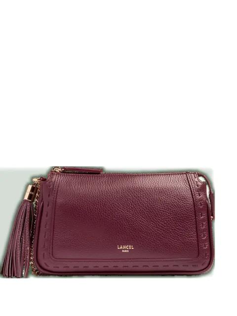 Pouch on Chain tassel cross body bag by LANCEL