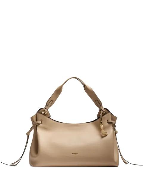 Swann leather tote bag by LANCEL
