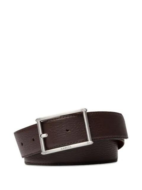adjustable leather belt by LANCEL