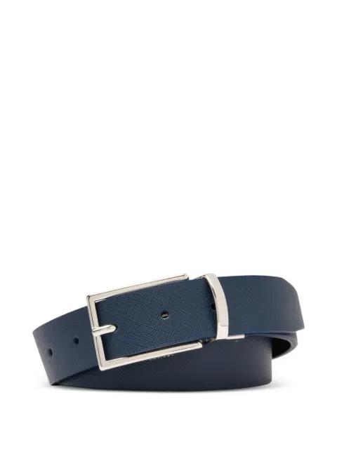 adjustable leather belt by LANCEL