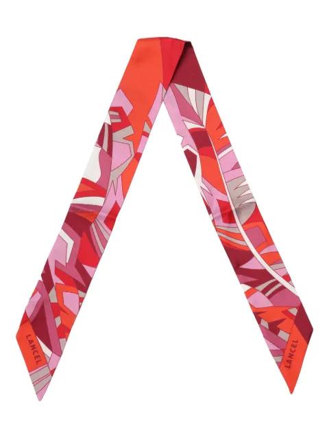 arabesque silk headband by LANCEL