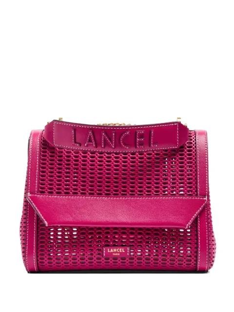 cut-out flap cross body bag by LANCEL