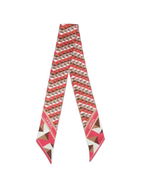 geometric-print hairband by LANCEL