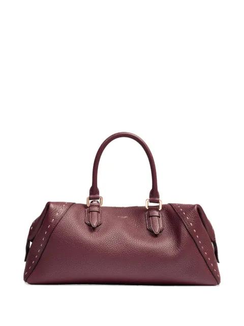 medium Boston leather tote bag by LANCEL