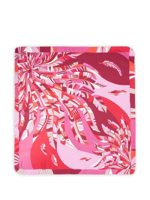 motif arabesque scarf by LANCEL