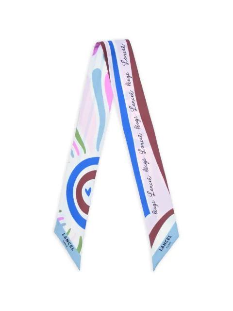 sunrise-print headband by LANCEL