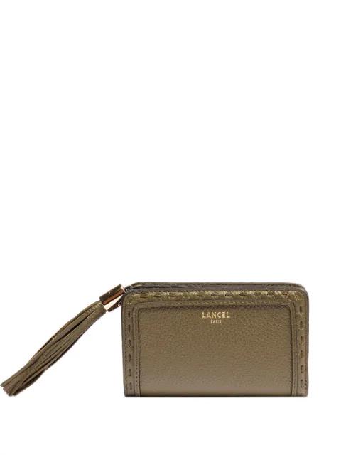 tassel-embellished leather wallet by LANCEL
