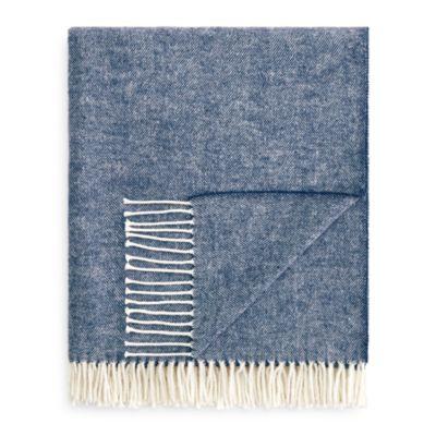 Italian Herringbone Throw by LANDS DOWNUNDER