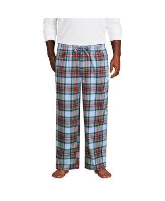 Big & Tall Flannel Pajama Pants by LANDS' END