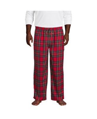 Big & Tall Flannel Pajama Pants by LANDS' END