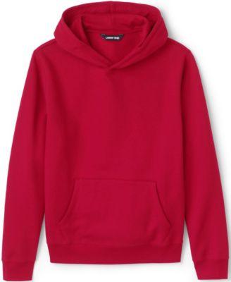Men's Adult Hooded Pullover Sweatshirt by LANDS' END