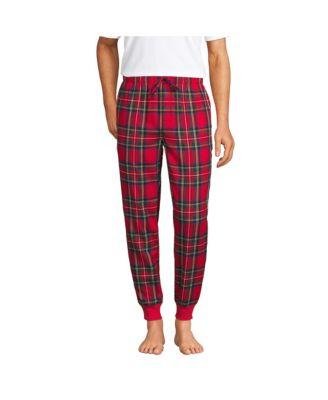 Men's Flannel Jogger Pajama Pants by LANDS' END