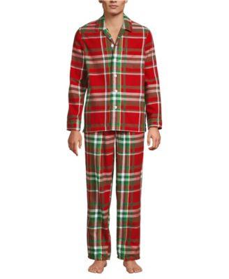 Men's Flannel Pajama Set by LANDS' END