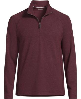Men's Long Sleeve Flex Performance Quarter Zip by LANDS' END