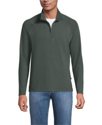 Men's Long Sleeve Flex Performance Quarter Zip by LANDS' END