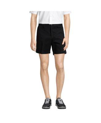 Men's No Iron 6" Comfort Waist Plain Front Chino Short by LANDS' END