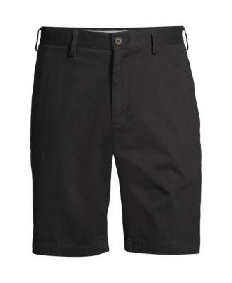 Men's No Iron 9" Plain Front Chino Short by LANDS' END