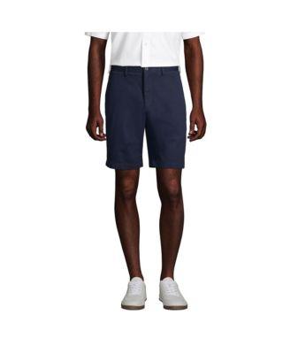 Men's No Iron 9" Plain Front Chino Short by LANDS' END