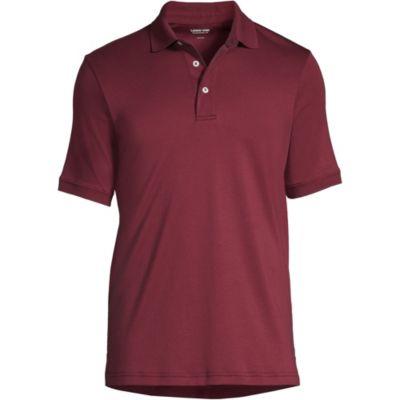 Men's Short Sleeve Cotton Supima Polo Shirt by LANDS' END