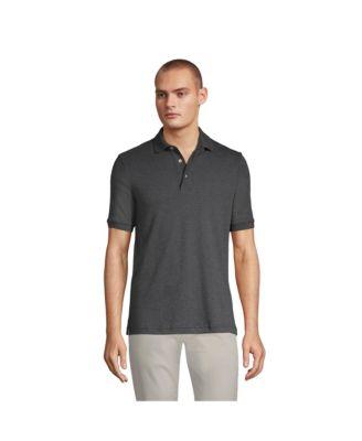 Men's Short Sleeve Cotton Supima Polo Shirt by LANDS' END