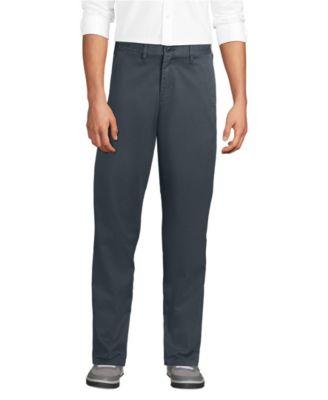Men's Travel Kit Comfort Waist Easy Classic Fit Chino Pant by LANDS' END