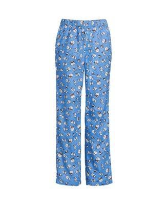 Women's Print Flannel Pajama Pants by LANDS' END