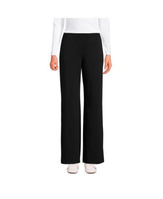 Women's Starfish Mid Rise Wide Leg Pull On Pants by LANDS' END Women's Starfish Mid Rise Wide Leg Pull On Pants by LANDS' END