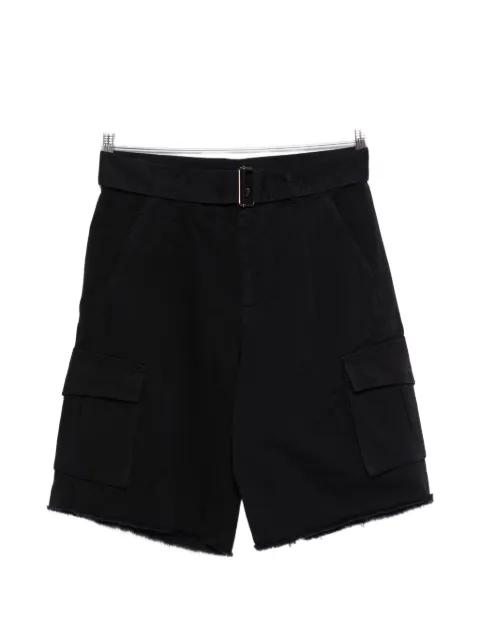 belted shorts by LANEUS