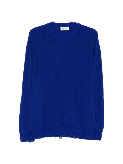 boxy fit sweater by LANEUS