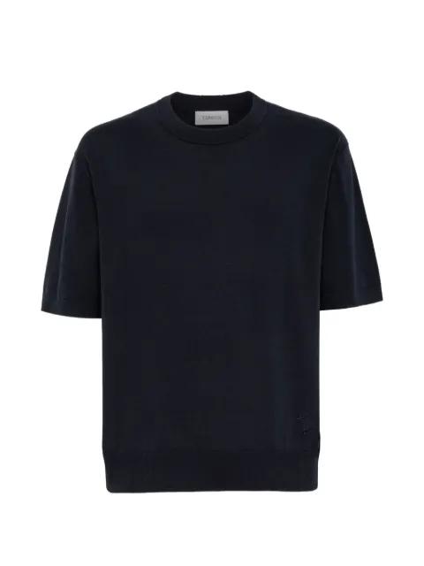 cotton crew-neck T-shirt by LANEUS