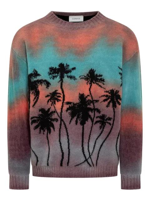 crew-neck sweater by LANEUS