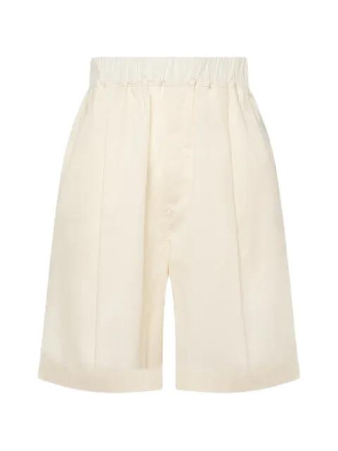 elasticated-waistband shorts by LANEUS