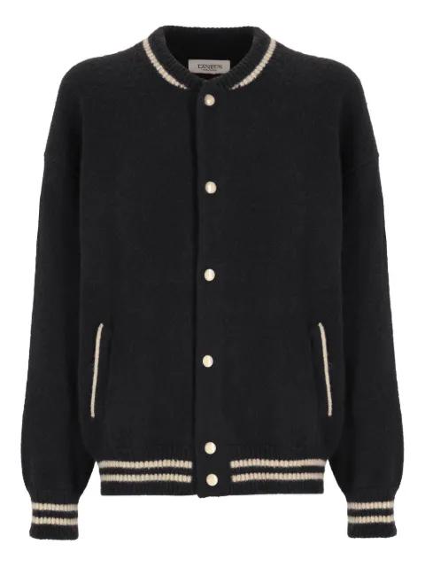 knitted bomber jacket by LANEUS