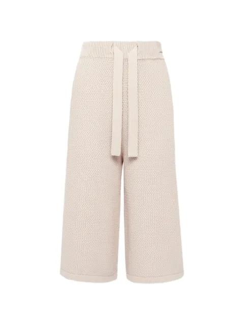 knitted knee-length shorts by LANEUS